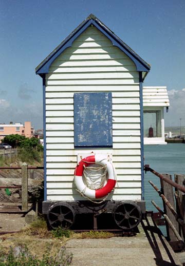 [Harbour Light Hut- Newhaven Harbour]