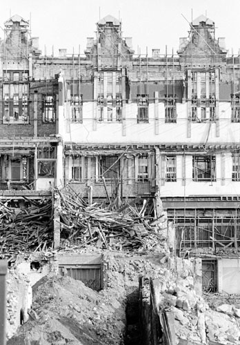 [Co-Op, High Street Leicester  during the Shires development 1989 by Paul Smith]