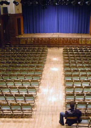 Empty theatre