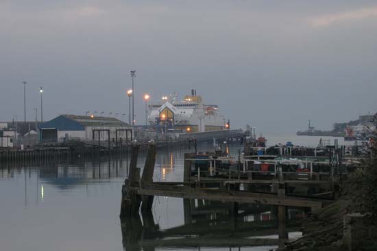 evening Newhaven Harbour