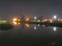 North Qauy Night Newhaven Harbour