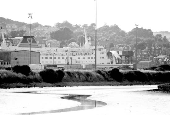 parisien from tide mills Newhaven Harbour