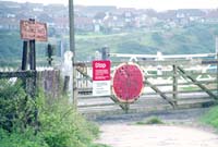 Tide Mills level crossing Newhaven Harbour