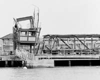 damage Newhaven Harbour