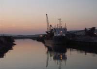 early evening Newhaven Harbour