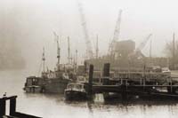 foggy aggregates Newhaven Harbour